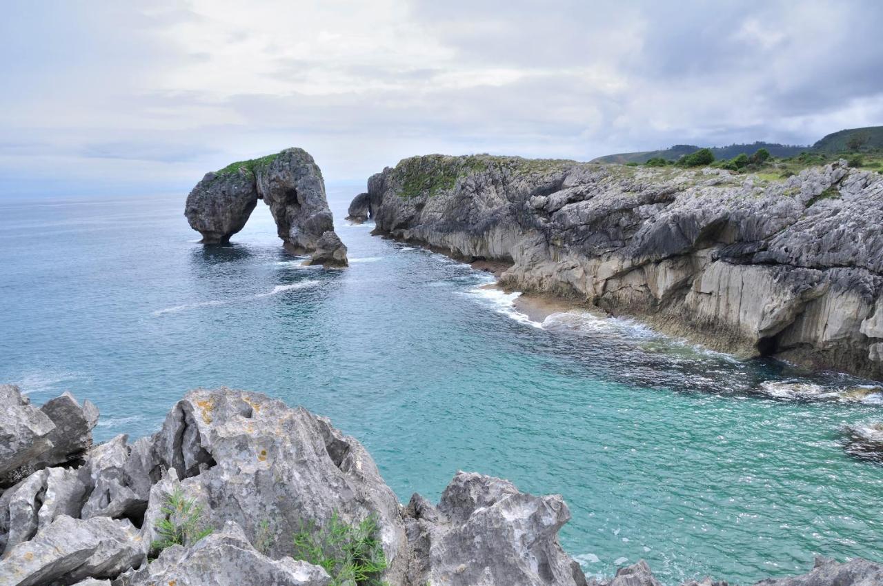 Casa Rural Las Fraguas Llanes, Gulpiyuri, Bufones Dış mekan fotoğraf